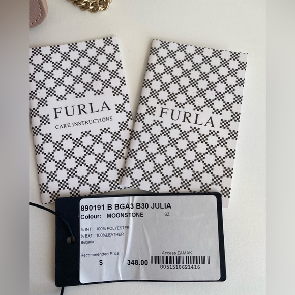 FURLA Julia Bag NWT - Picture 9 of 16